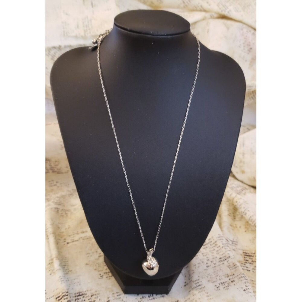 Quirky, Whimsical Silver Apple with Pave Rhinestone Leaf - Teachers Snow White